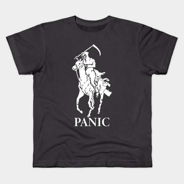 PANIC Kids T-Shirt by The Art of Dougie